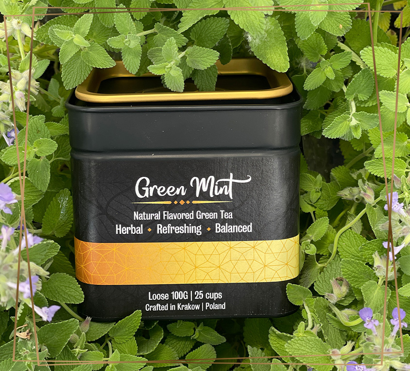 Green Mint Leo Tea w różnych wariantach opakowań